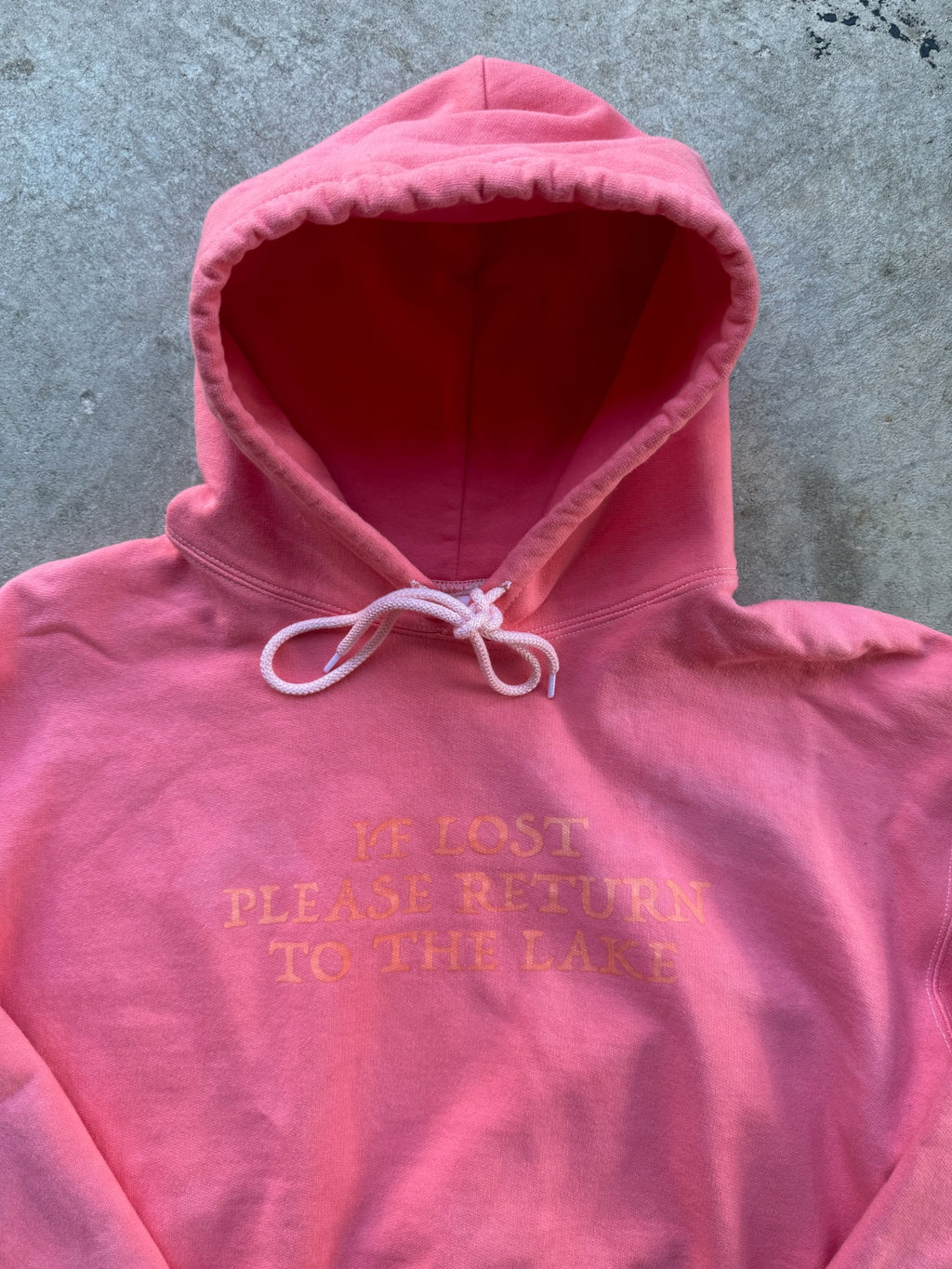 LAKE HAND DYED HOODIE 02 MADE IN CANADA 1/1 M/L