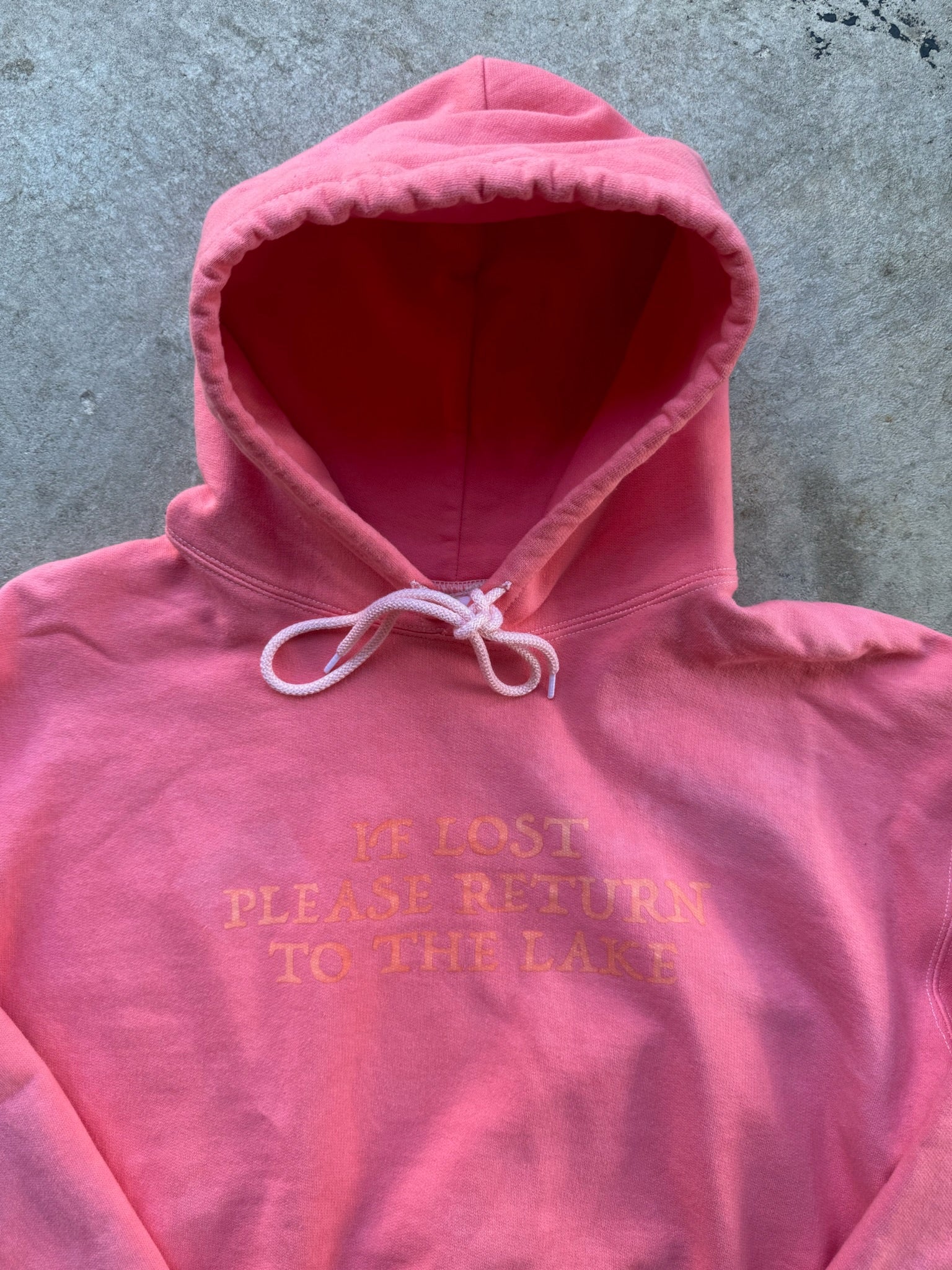 LAKE HAND DYED HOODIE 02 MADE IN CANADA 1/1 M/L