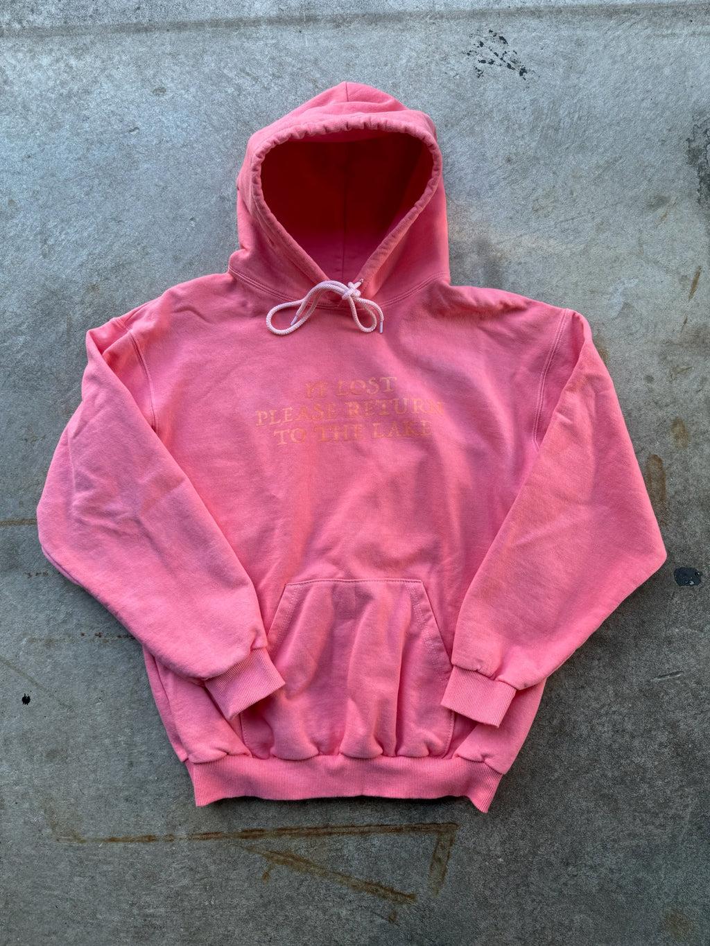 LAKE HAND DYED HOODIE 02 MADE IN CANADA 1/1 M/L
