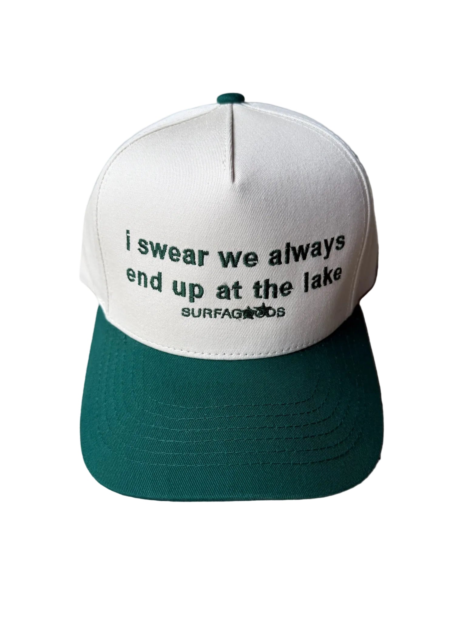 "LAKE" SLOGAN CAP (FOREST)
