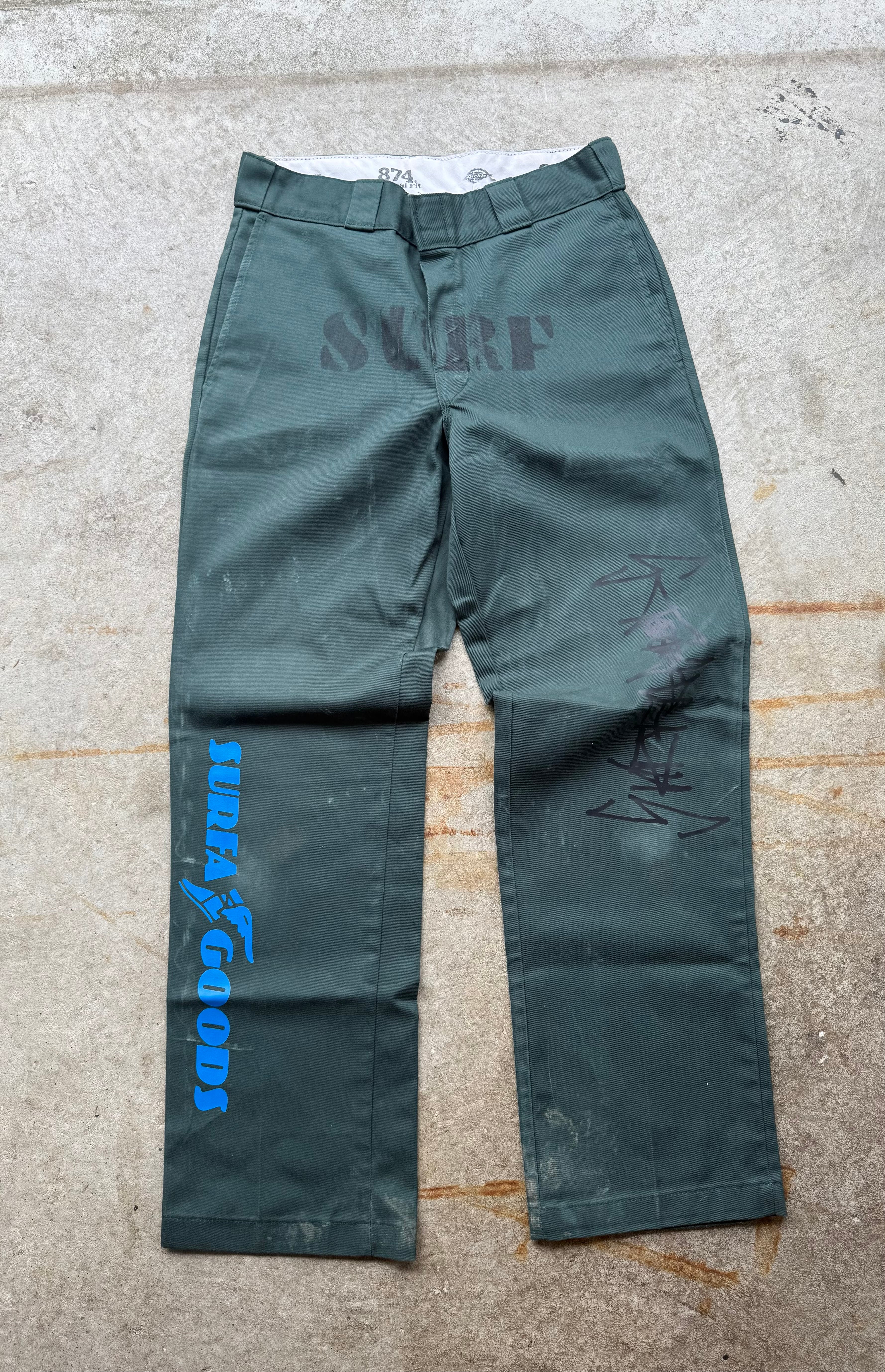 Dickies 874 ‘Surf’ Pants Green 1/1 S