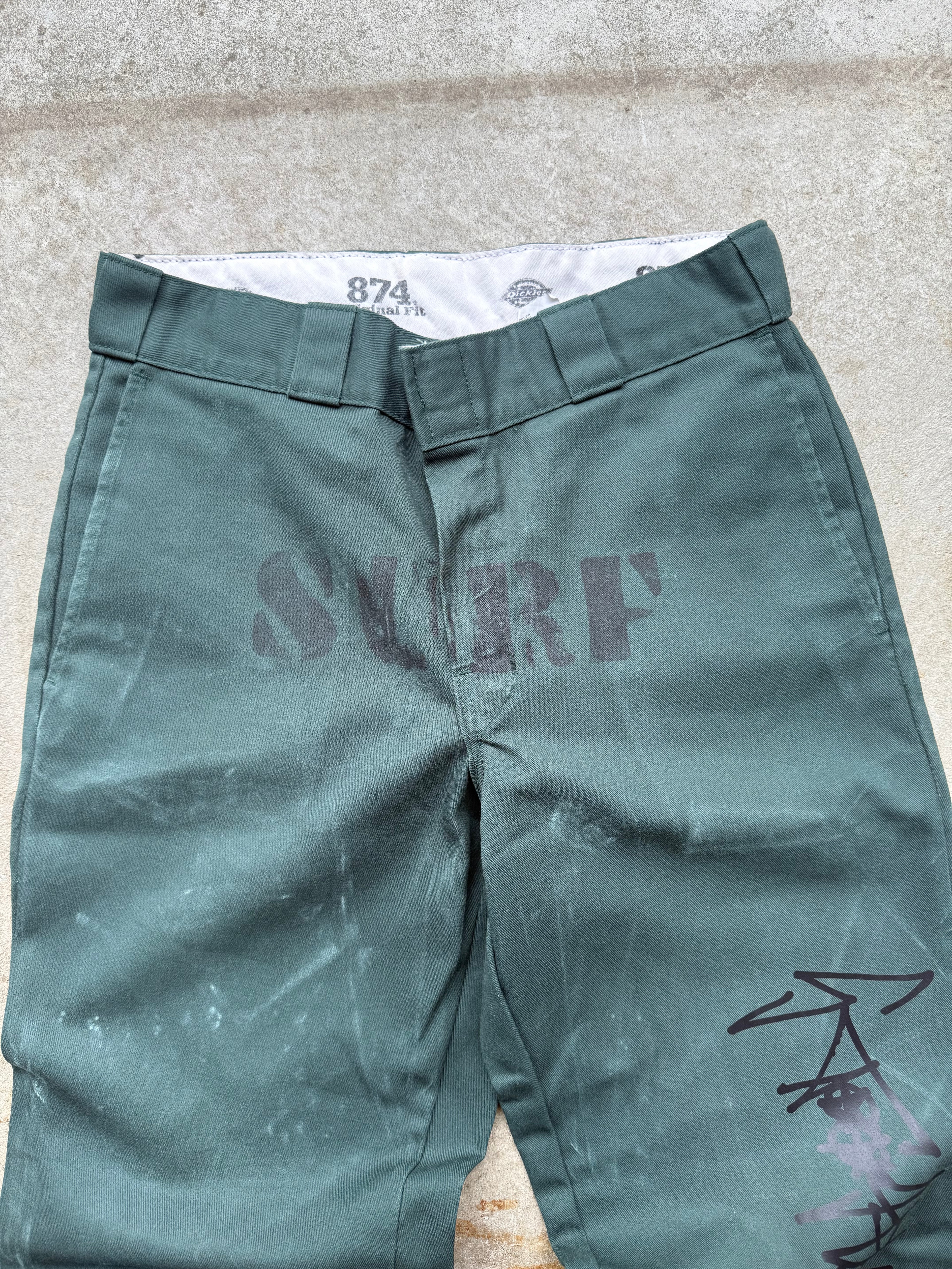 Dickies 874 ‘Surf’ Pants Green 1/1 S