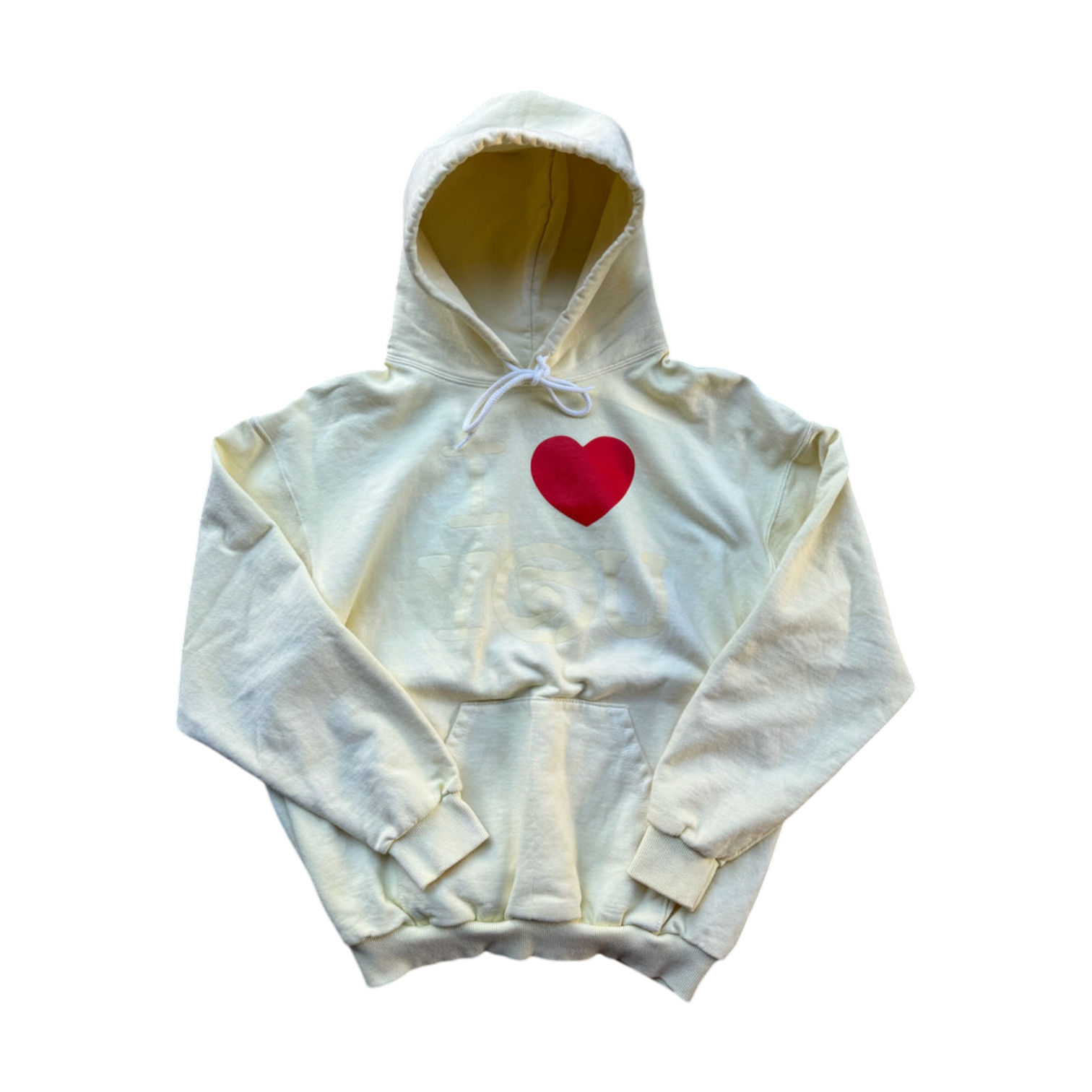 I<3YOU HAND DYED HOODIE MADE IN CANADA 1/1 M/L