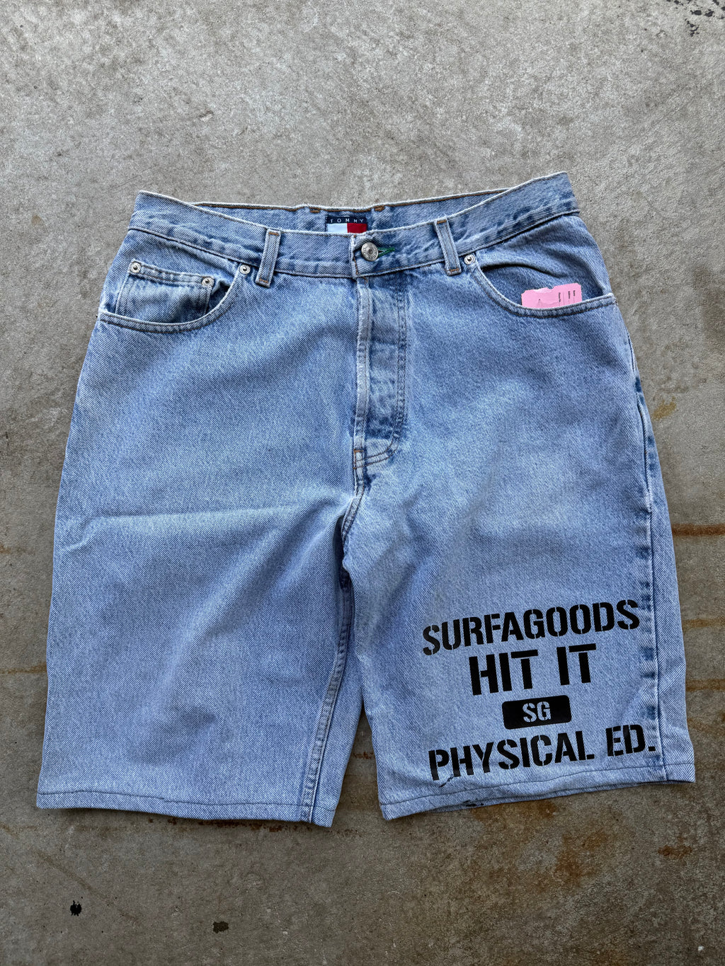 Surfagoods Physical Ed. Reprinted 90’s Jorts 1/1 M/L
