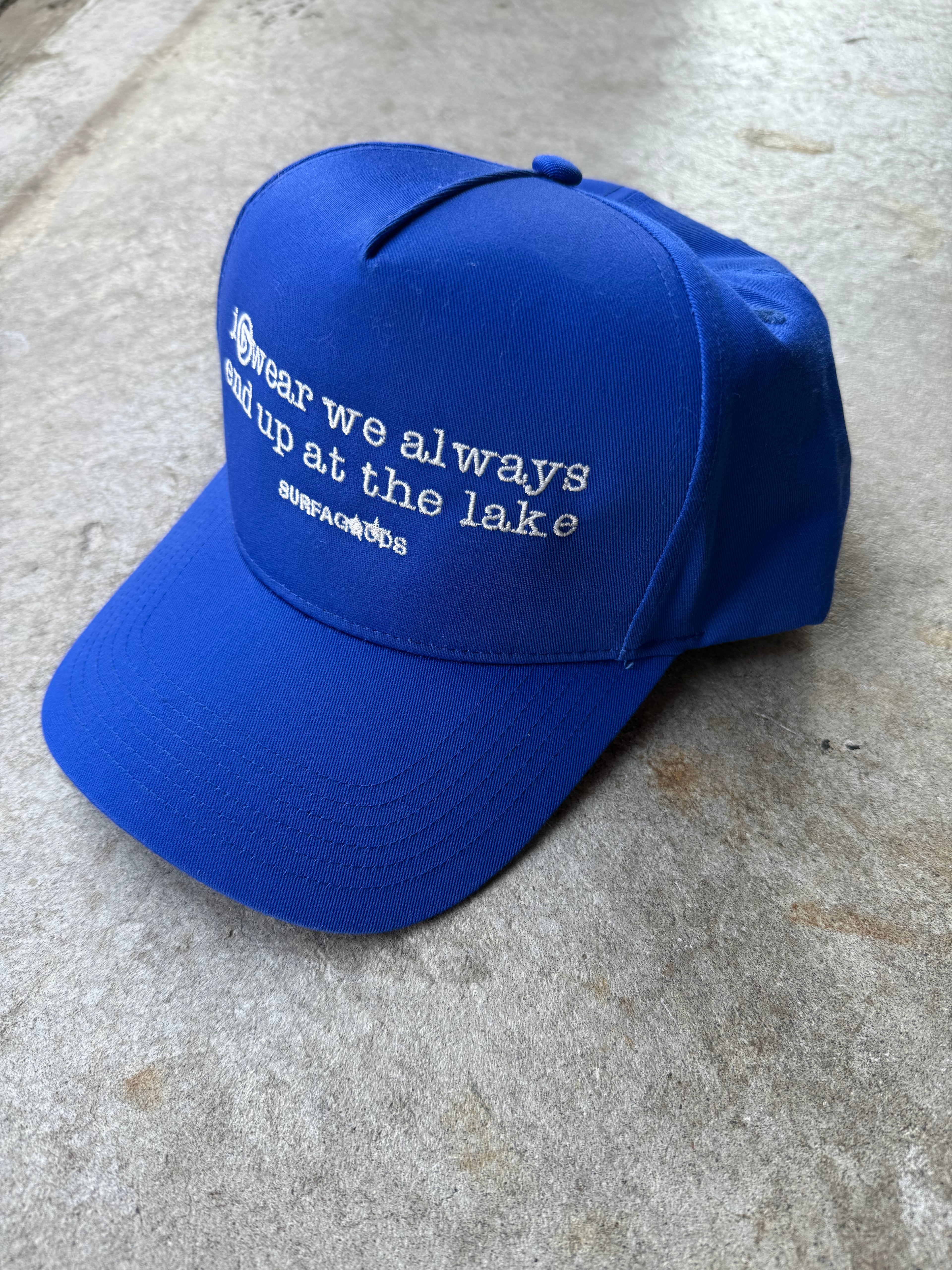 Blue Lake Slogan Snapback