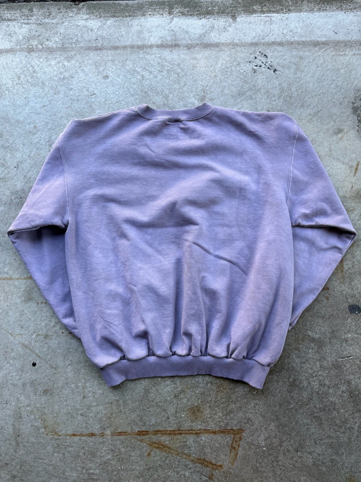 BEACH LOGO HAND DYED CREWNECK 02 MADE IN CANADA 1/1 L/XL