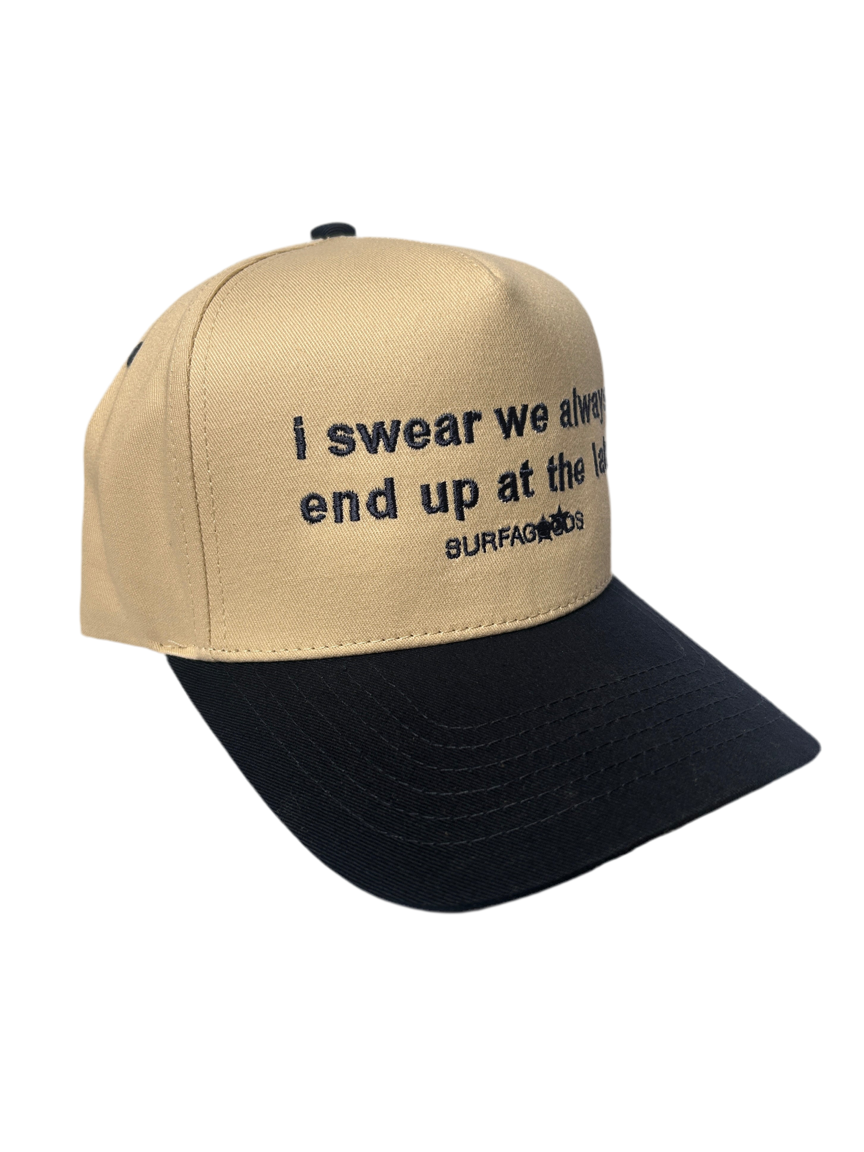 "LAKE" SLOGAN CAP (NAVY)