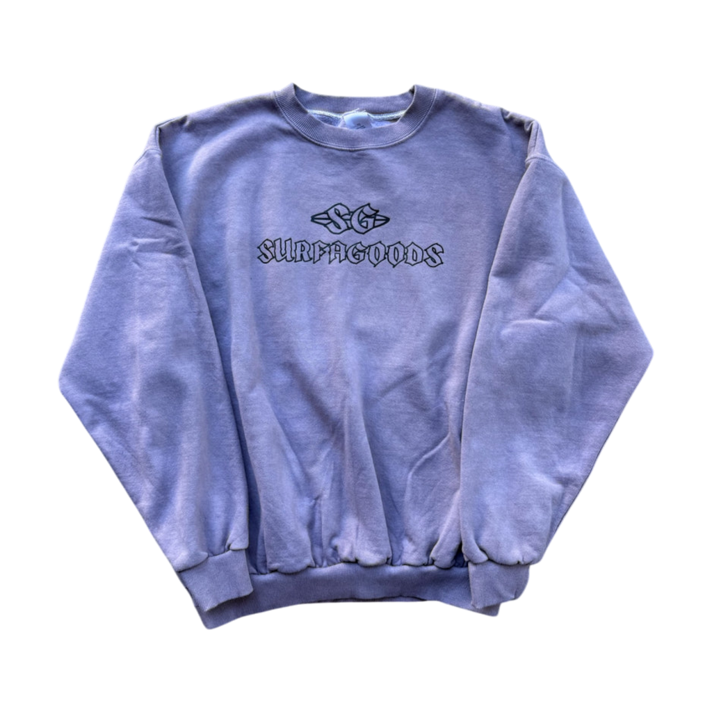BEACH LOGO HAND DYED CREWNECK 02 MADE IN CANADA 1/1 L/XL