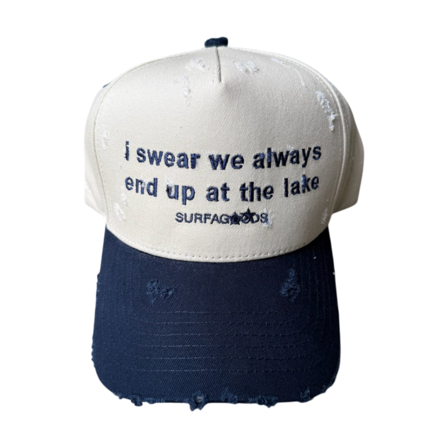 LAKE CAP DISTRESSED EDITION [NAVY]