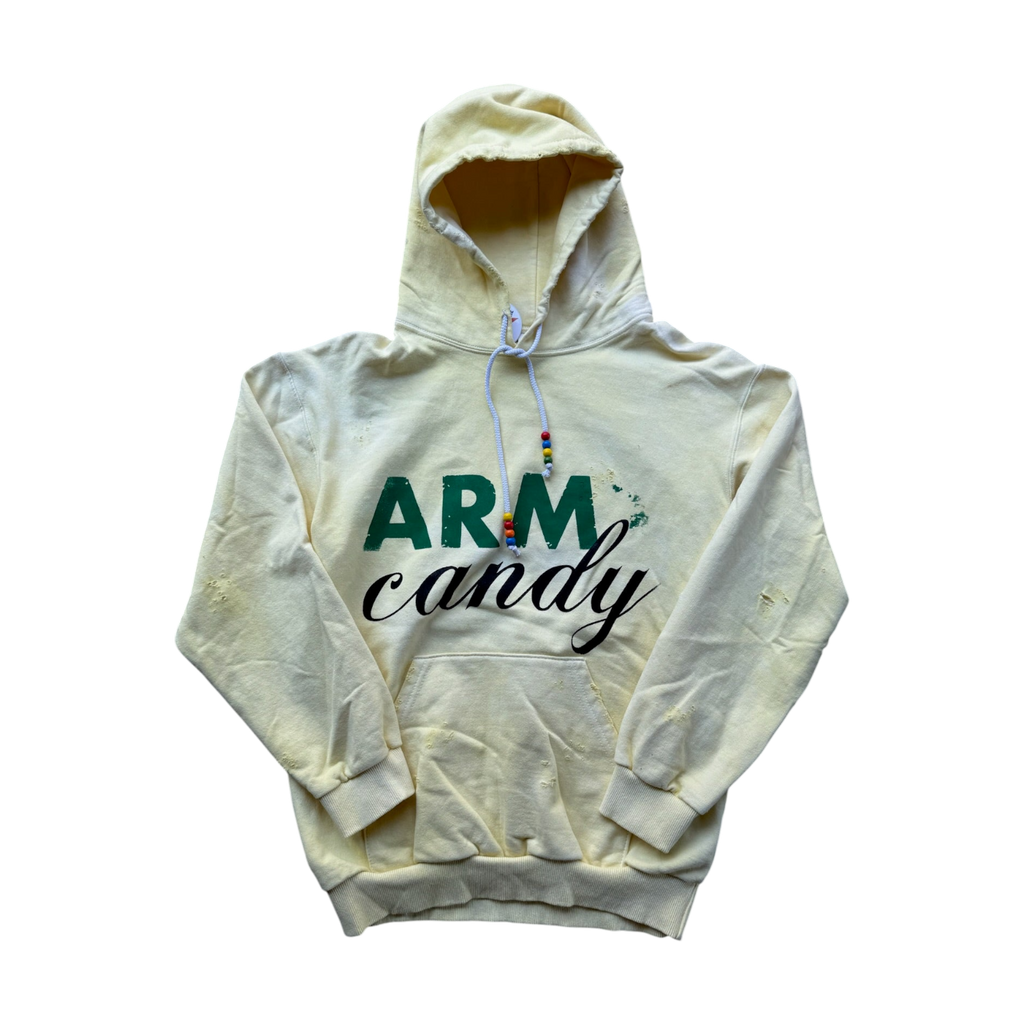 ARM CANDY HAND DYED FADED HOODIE SAMPLE SMALL