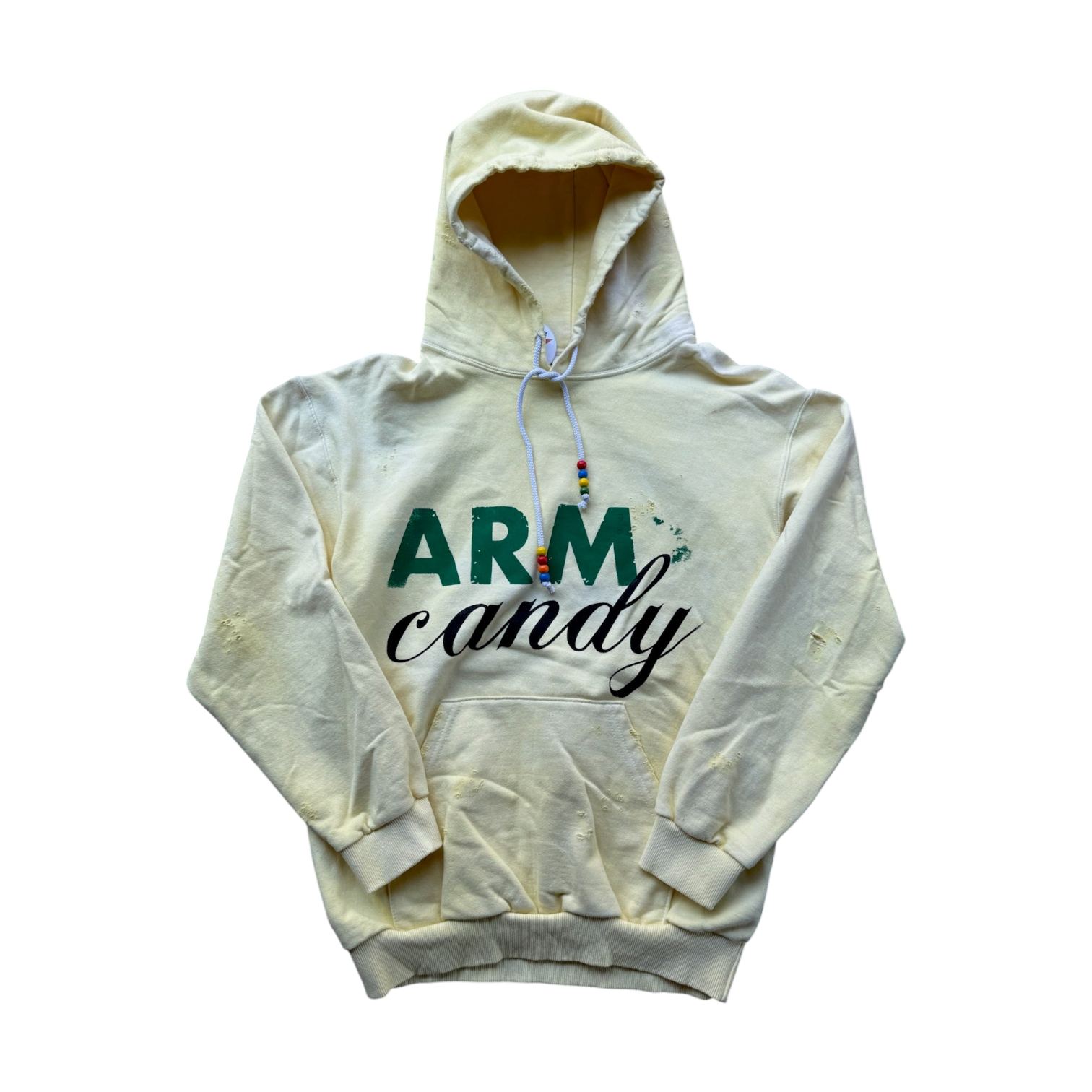 ARM CANDY HAND DYED FADED HOODIE SAMPLE SMALL