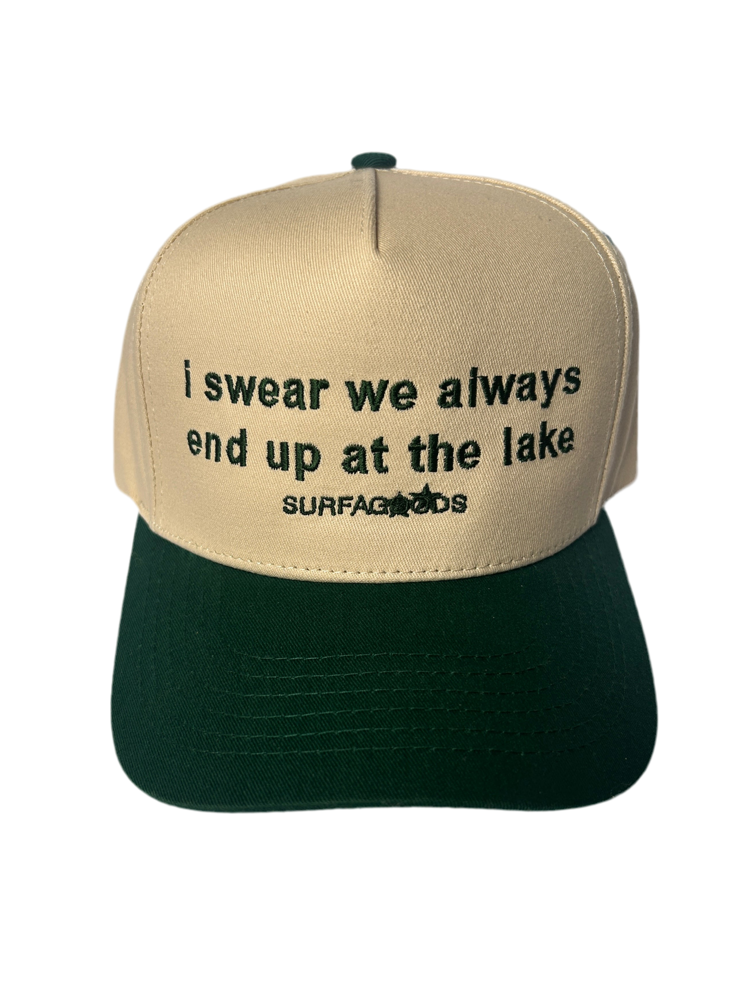 "LAKE" SLOGAN CAP (FOREST)