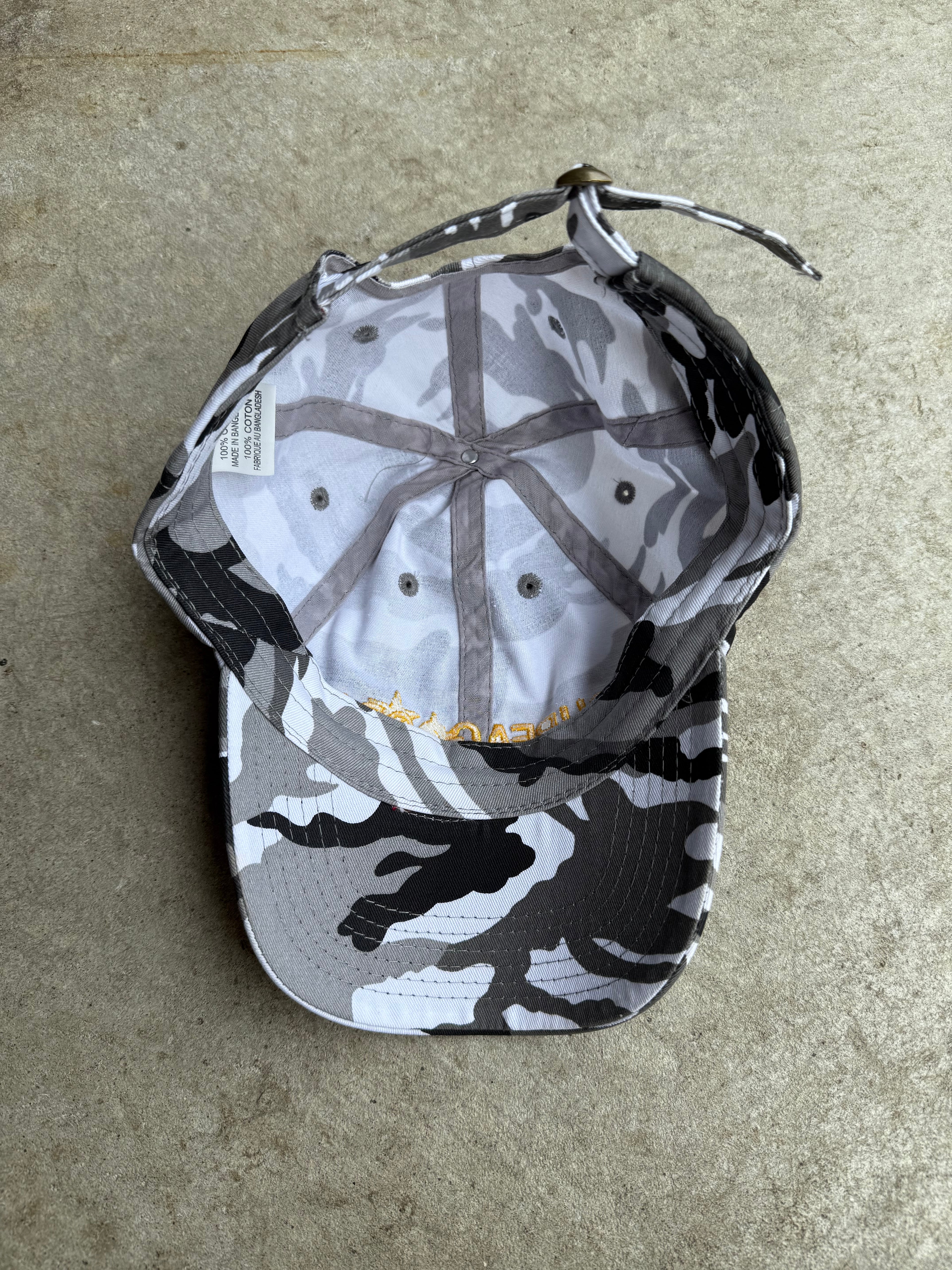 Surfagoods White Camo Cap