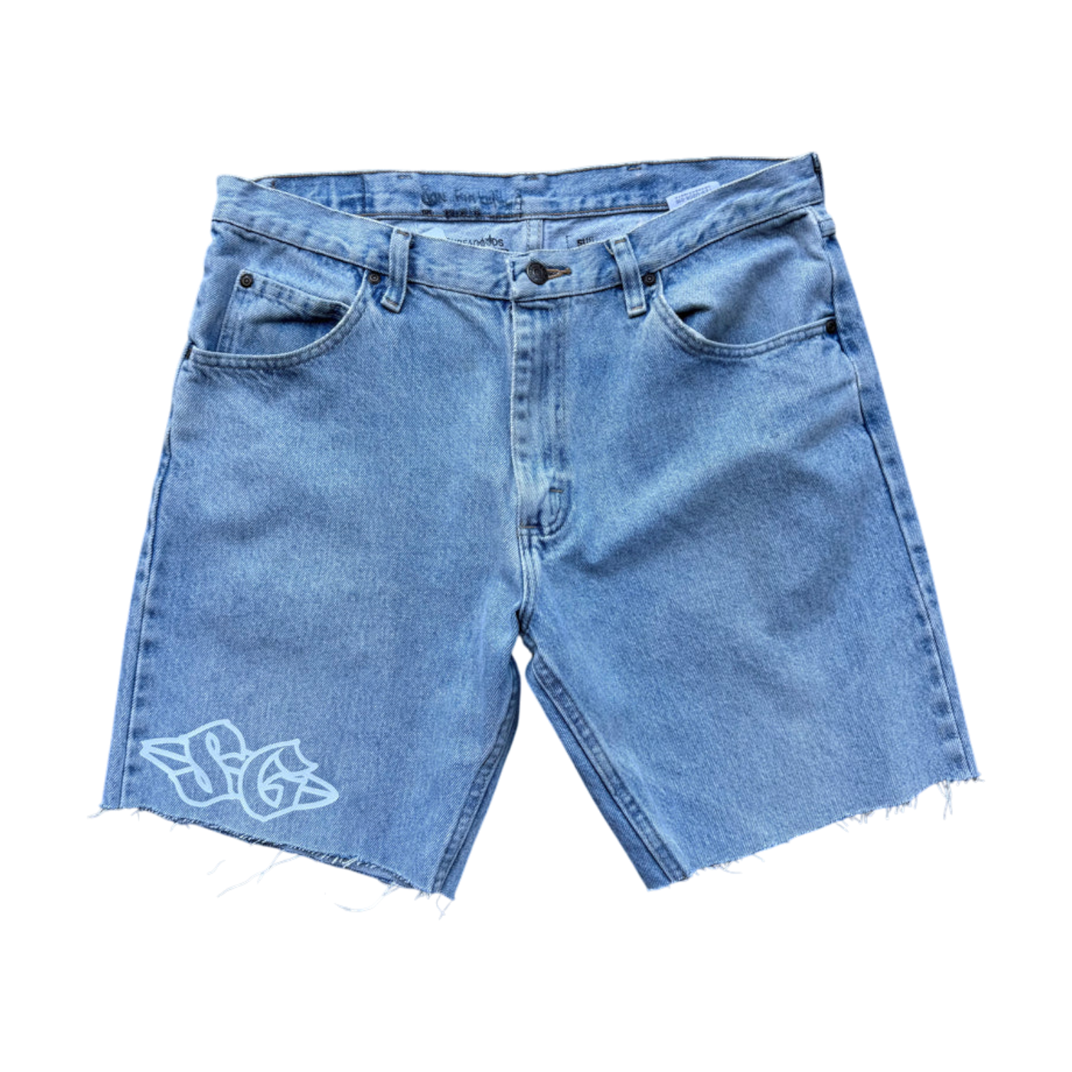 SURFAGOODS ‘SG’ UPCYCLED BEACH JORTS 1/1 34X30