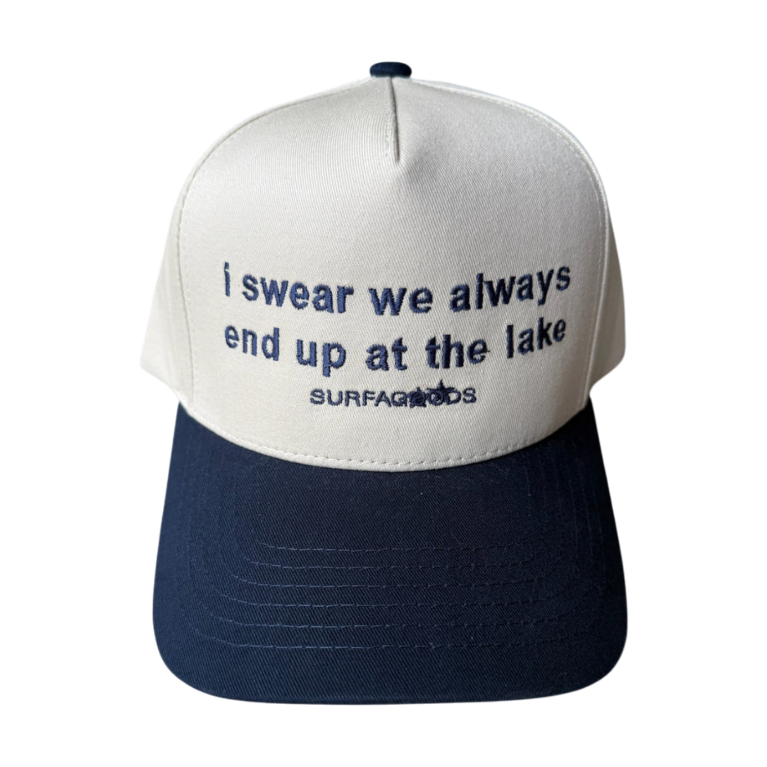 "LAKE" SLOGAN CAP (NAVY)