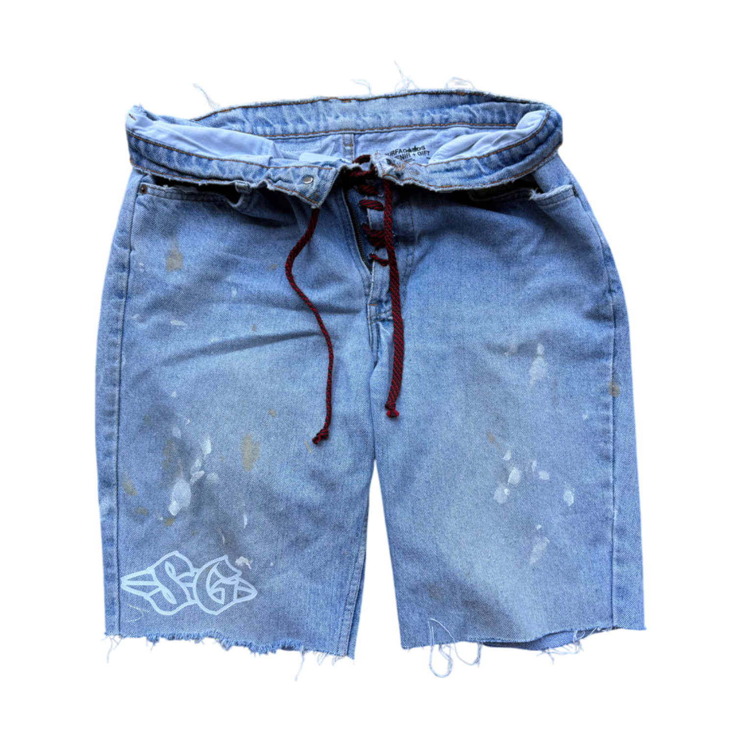 SURFAGOODS ‘SG’ UPCYCLED BEACH JORTS 1/1 LEVIS