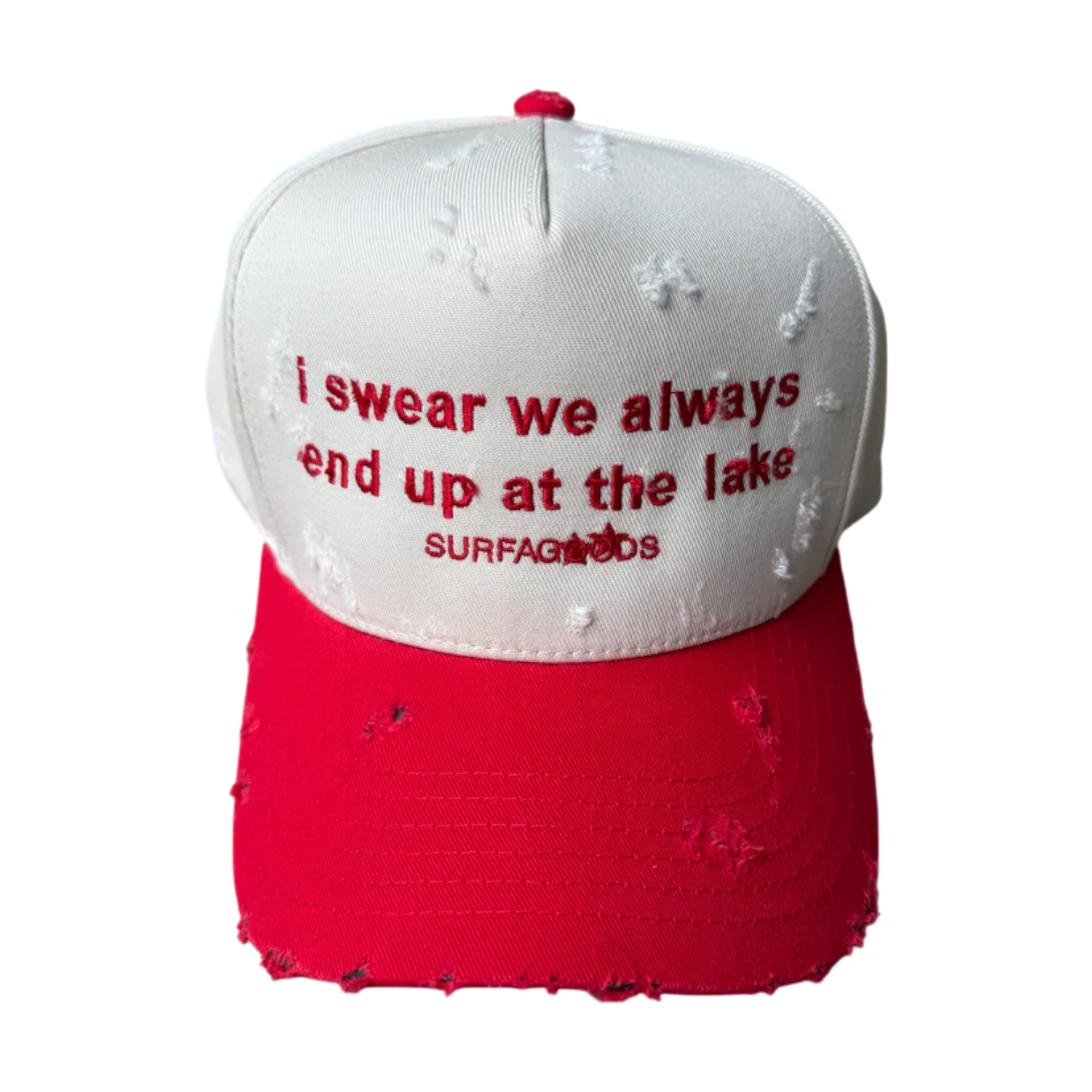 LAKE CAP DISTRESSED EDITION [CHERRY]