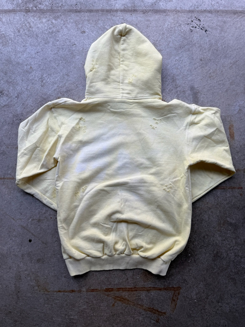 ARM CANDY HAND DYED FADED HOODIE SAMPLE SMALL