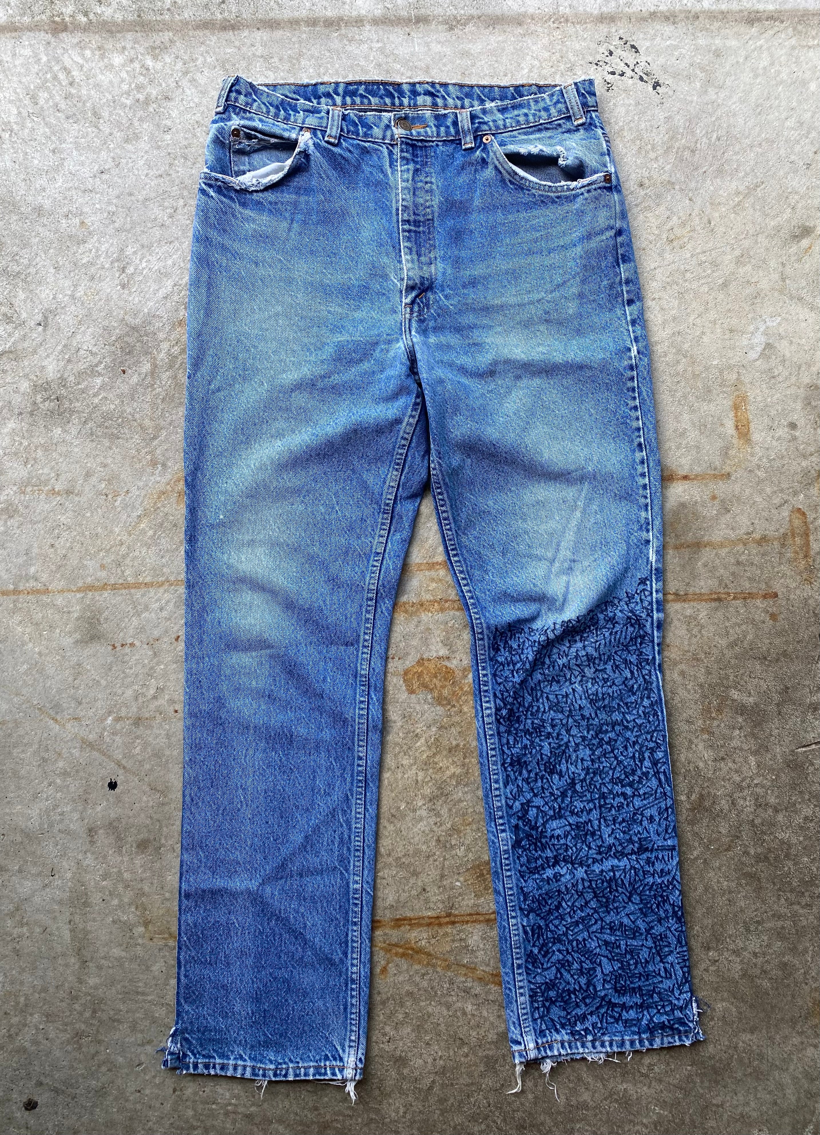 90s Levi’s O-tab ‘Graffiti’ L