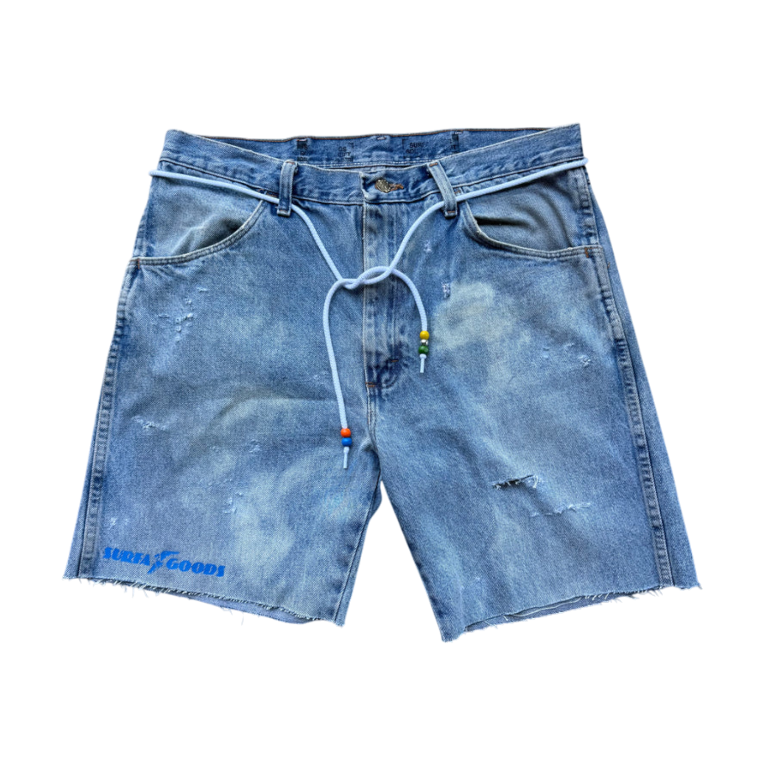 SURFAGOODS ‘Tire Company’ UPCYCLED BEACH JORTS 1/1