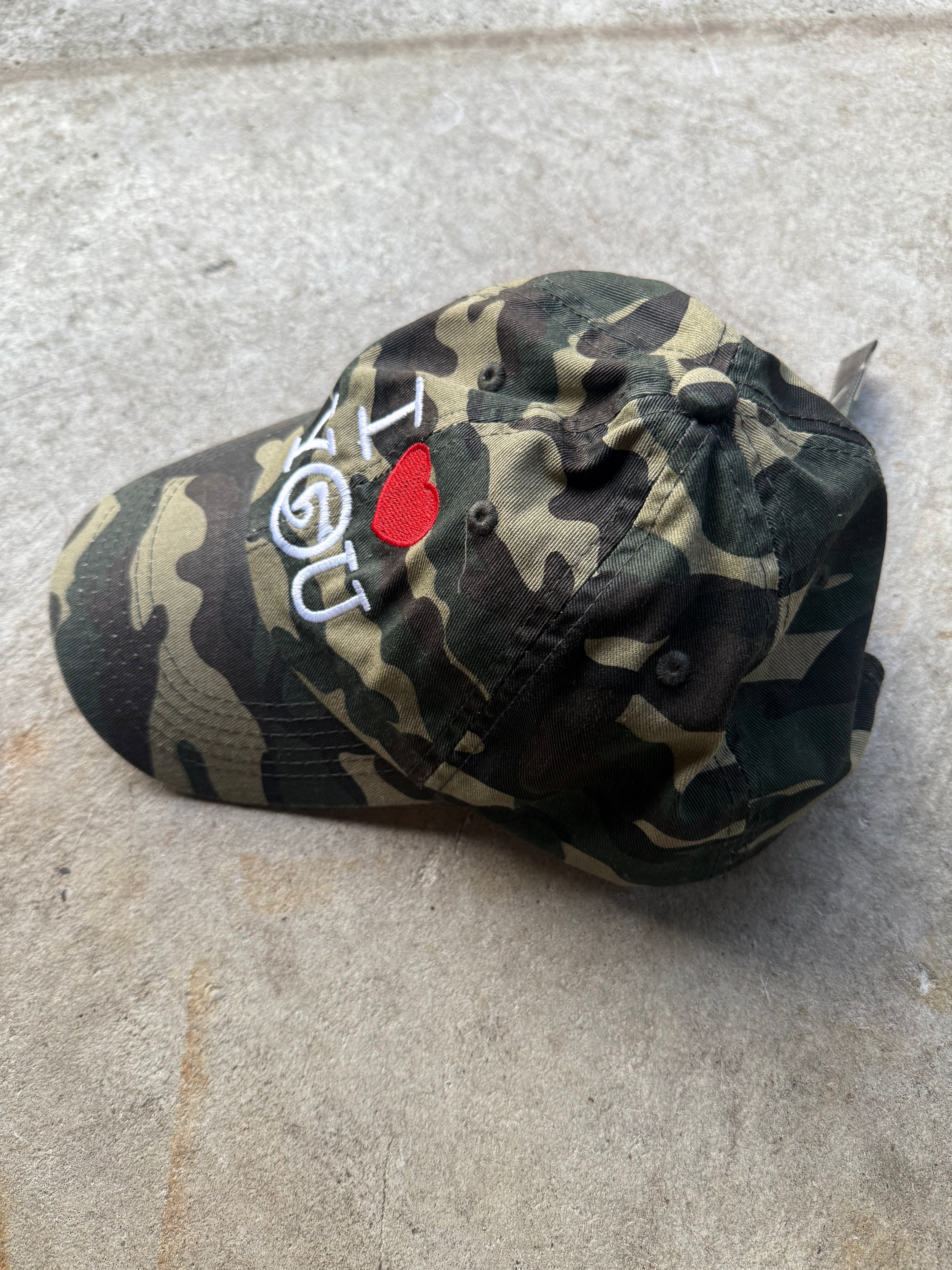 Camp Camo I <3 You Cap