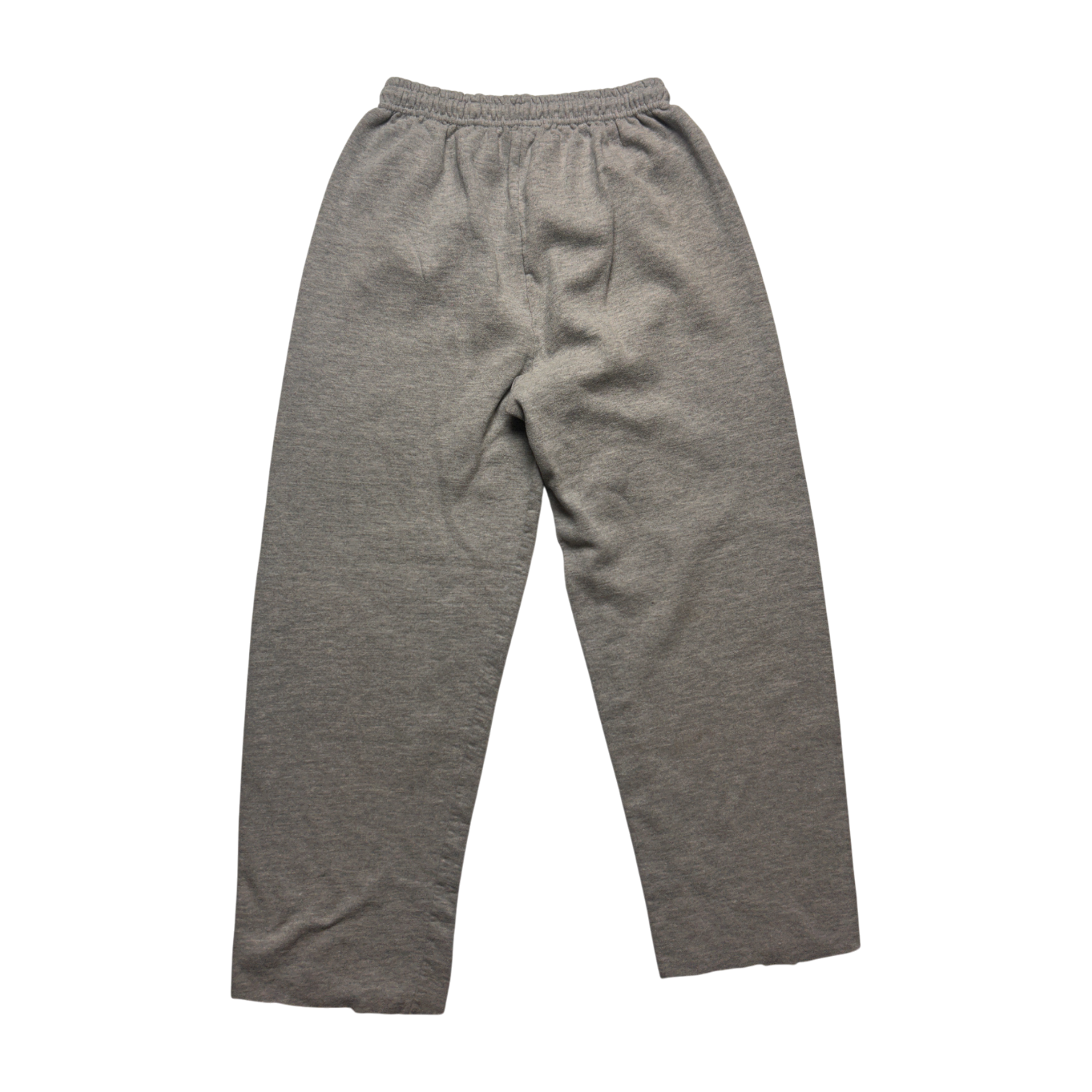 Sweatpants — Wide-Leg Open-Bottom — Vintage Reworked — S/M
